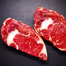 Load image into Gallery viewer, Halal Angus Beef Cap-on Ribeye ,Boneless (2 Steaks)
